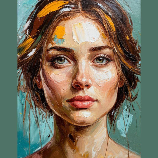 Portrait on canvas